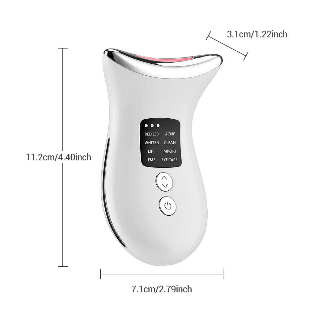 LiftRadiance Pro: Dual-Action RF and Red Light Facial Rejuvenator