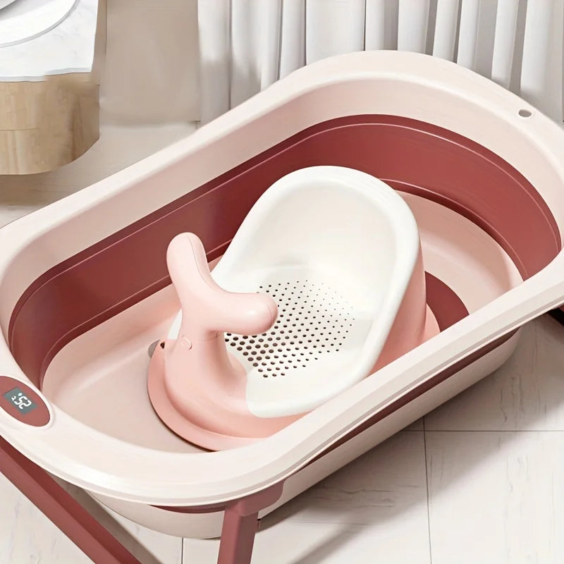 TempTub: The Smart Silicone Baby Bath with Real-Time Temperature Sensing