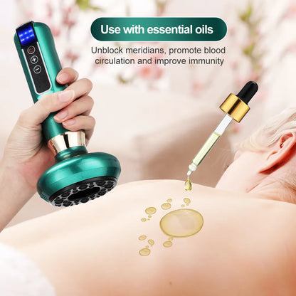 SkinSoothe Pro: The Rechargeable Vacuum Cupping & Guasha Therapy System