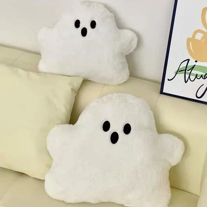 Cuddly Halloween Kawaii Plush – Ghost Pillow for Spooky Décor