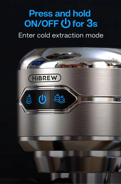 HiBREW SlimBar 20: Semi-Automatic Espresso & Cappuccino Maker