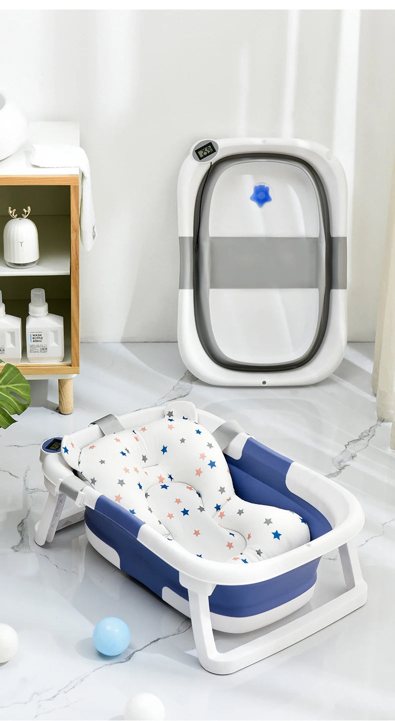 TempTub: The Smart Silicone Baby Bath with Real-Time Temperature Sensing