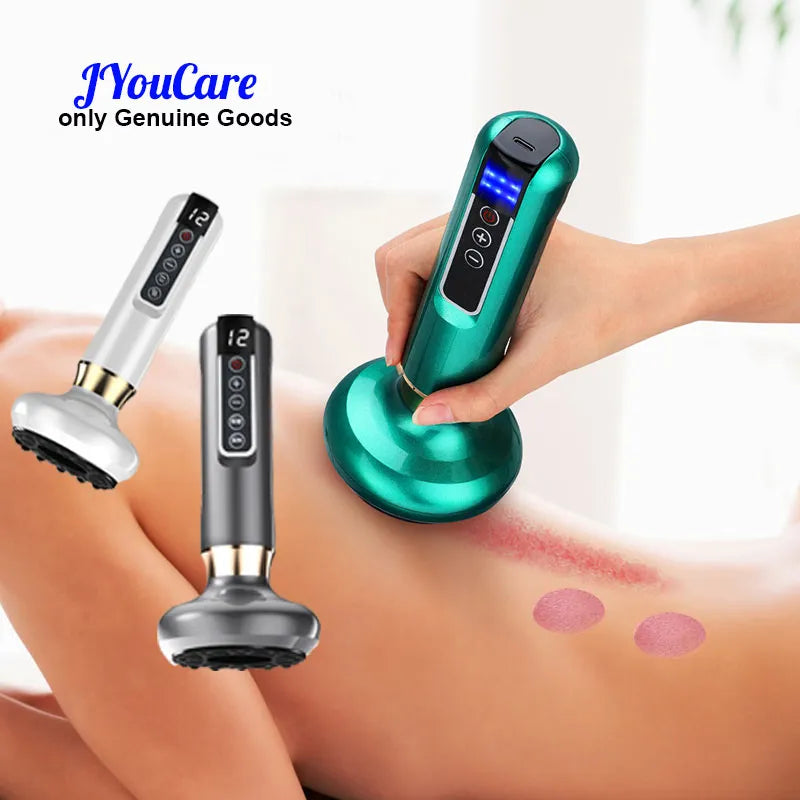 SkinSoothe Pro: The Rechargeable Vacuum Cupping & Guasha Therapy System