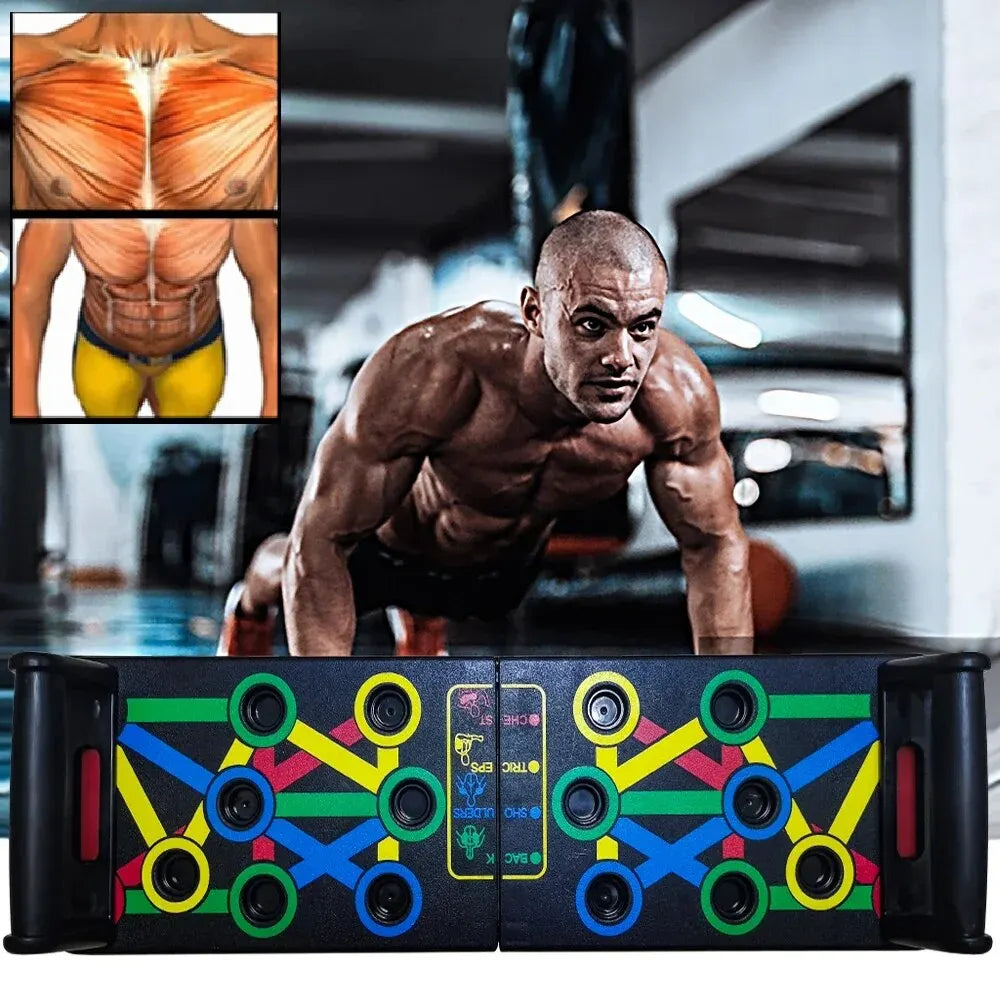 PowerPress Pro: The 14-in-1 Push-Up Rack for Ultimate Muscle Sculpting