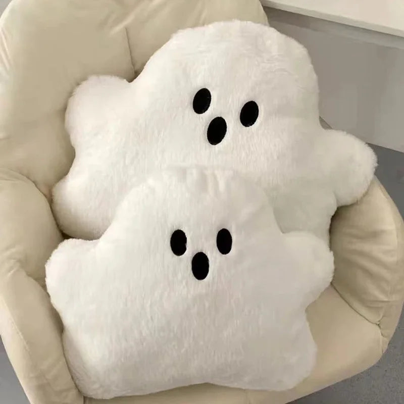 Cuddly Halloween Kawaii Plush – Ghost Pillow for Spooky Décor