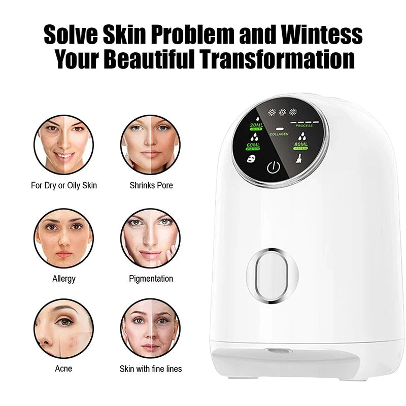 FreshGlow Maker: The DIY Intelligent Face Mask Machine for Fruit & Vegetable Facial Treatments