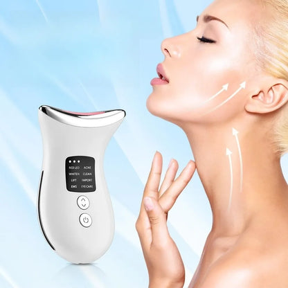 LiftRadiance Pro: Dual-Action RF and Red Light Facial Rejuvenator