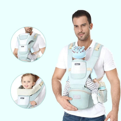 KiddieKarry All-Stage: Ergonomic Multi-Use Baby to Toddler Carrier