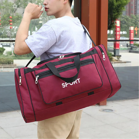 SportFlex Messenger: The Multifunctional Mega-Capacity Fitness Bag