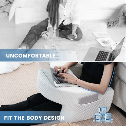 ChillCushion: Multi-Function Arm Rest & Lap Desk Pillow