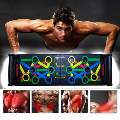 PowerPress Pro: The 14-in-1 Push-Up Rack for Ultimate Muscle Sculpting